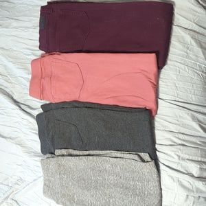 4 pairs girls pants